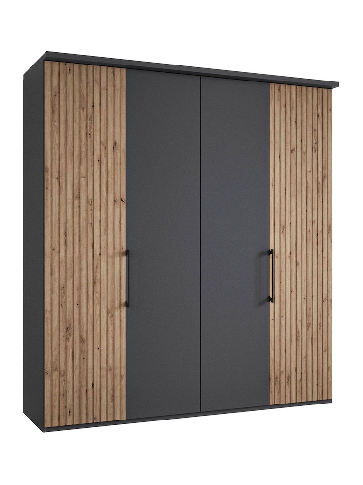 Wiemann Graphite Daytona Matt Wardrobe - Image 2 of 4