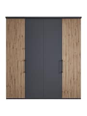 Wiemann Graphite Daytona Matt Wardrobe - Image 3 of 4