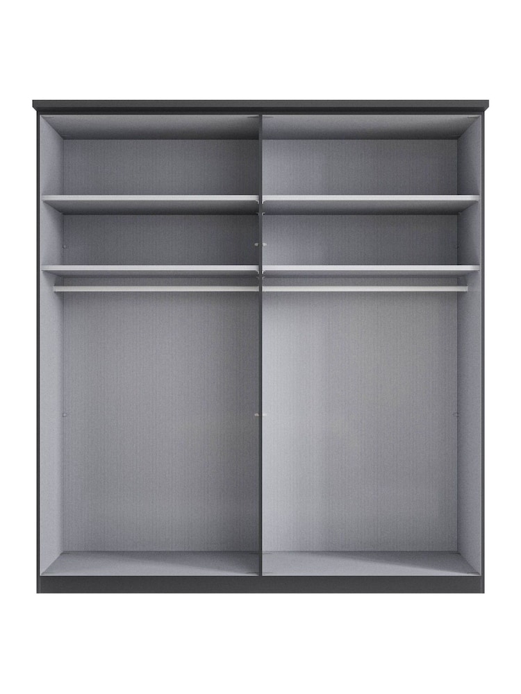 Wiemann Graphite Daytona Matt Wardrobe - Image 4 of 4