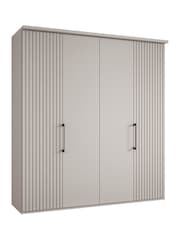 Wiemann Pebble grey Daytona Matt Wardrobe - Image 2 of 4