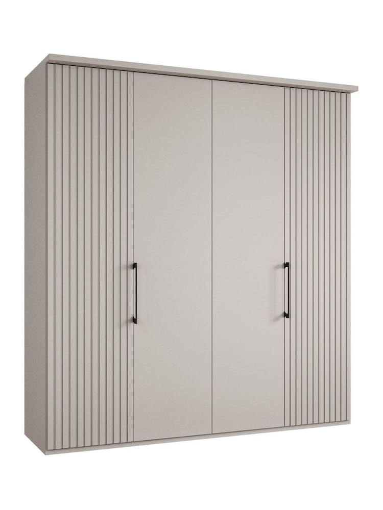 Wiemann Pebble grey Daytona Matt Wardrobe - Image 2 of 4