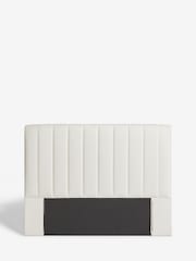 Soft Velvet Natural Oyster Mayfair Upholstered Headboard - Image 4 of 8