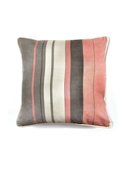 Fusion Blush Pink 100% Cotton Whitworth Square Cushion - Image 2 of 3