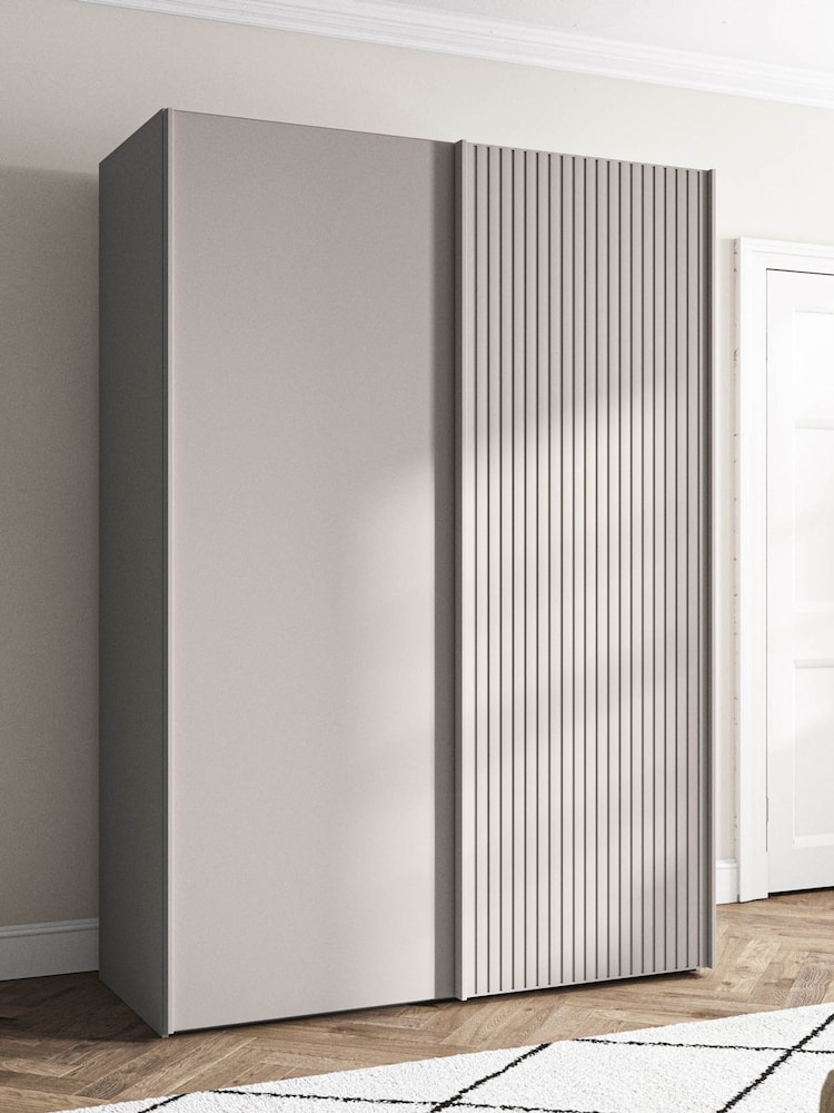 Wiemann Pebble grey Daytona Matt Wardrobe - Image 1 of 4