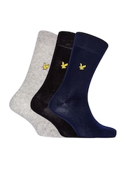 Multi Lyle & Scott Socks 3 Pack - Image 1 of 5