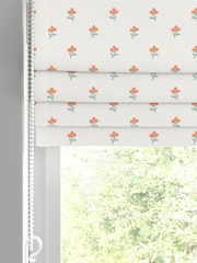 Laura Ashley Apricot Wood Violet Made to Measure 100% Cotton Roman Blinds - Image 2 of 6