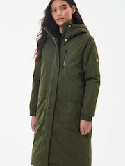 Barbour® International Green Giles Coat - Image 1 of 9