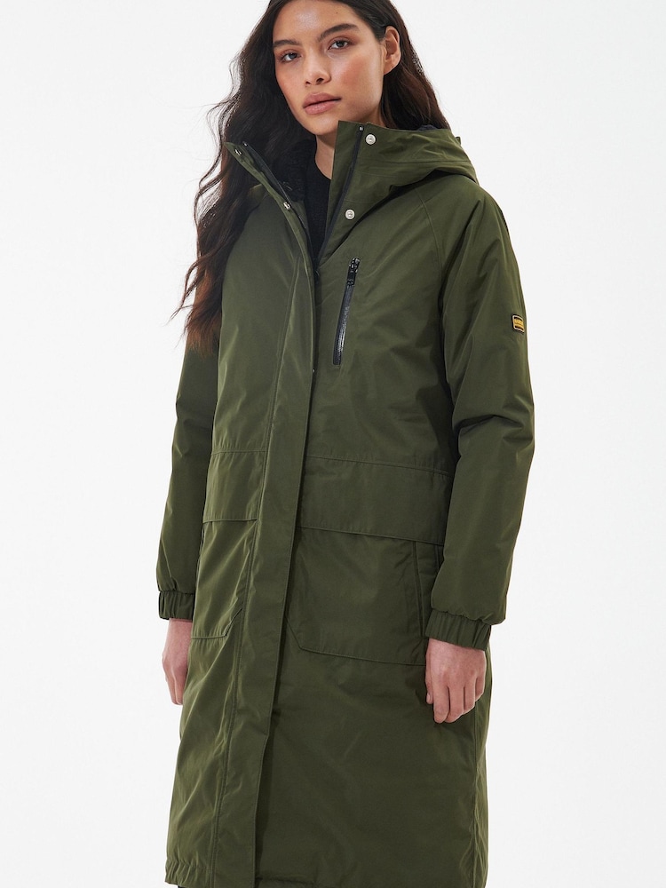 Barbour® International Green Giles Coat - Image 1 of 9