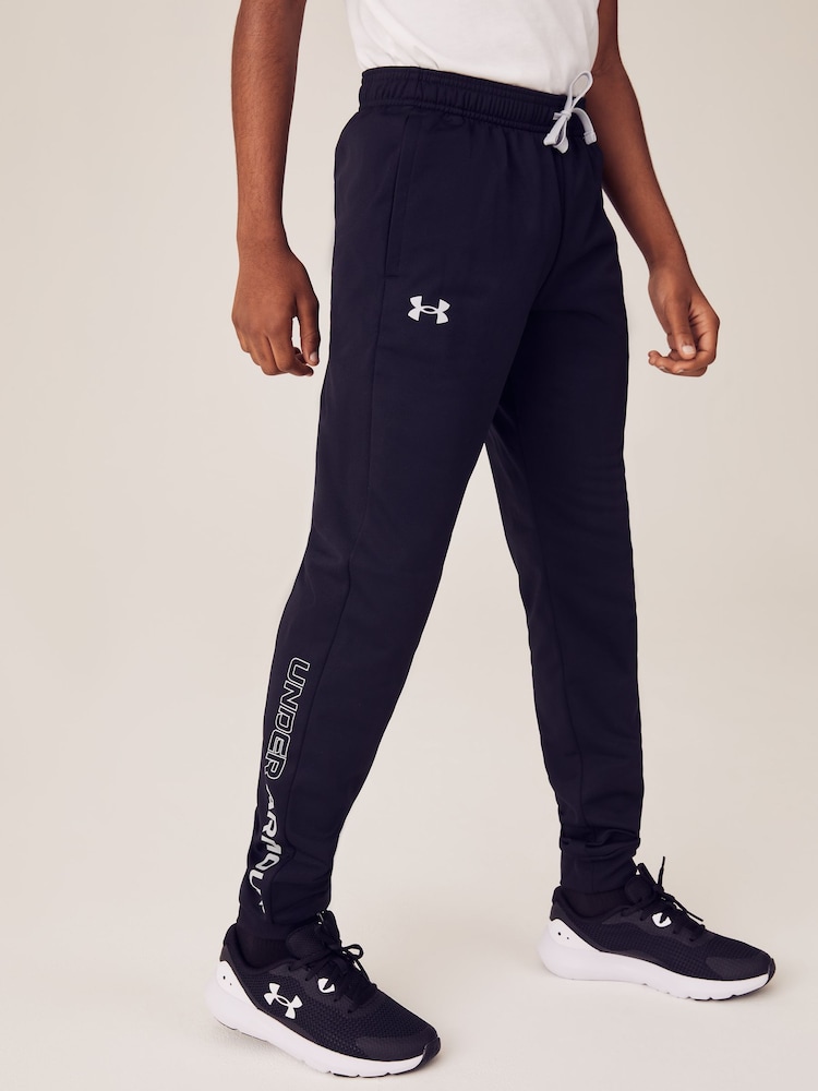 Under Armour Black Youth Brawler 2.0 Tapered Joggers - Image 1 of 6