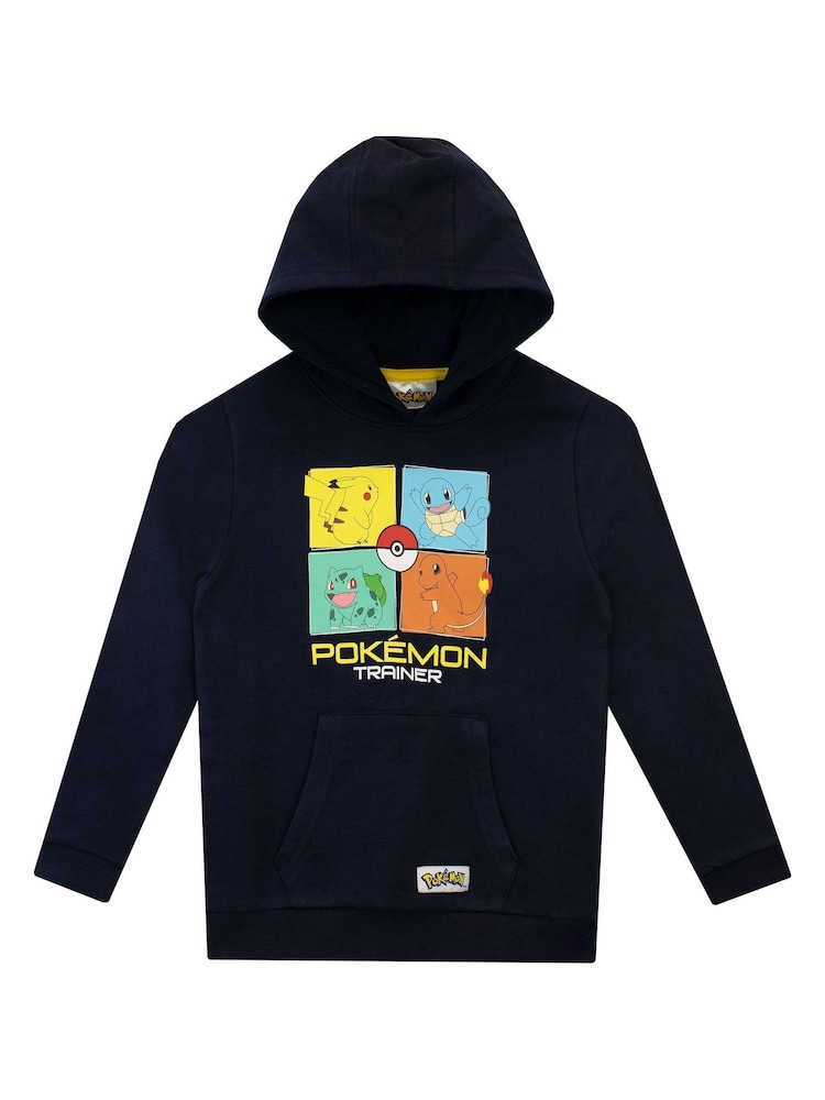 Character Black 100% Cotton Pokémon Hoodie - Image 1 of 3 Character Black 100% Cotton Pokémon Hoodie - Image 1 of 3