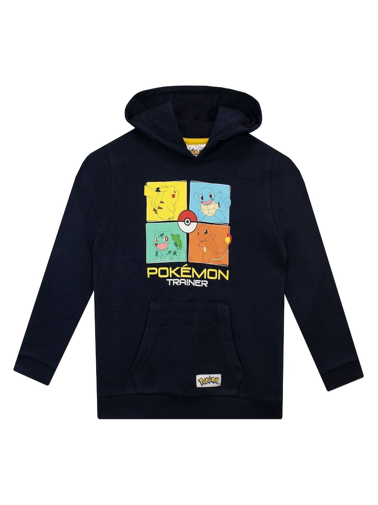 Character Black 100% Cotton Pokémon Hoodie - Image 2 of 3 Character Black 100% Cotton Pokémon Hoodie - Image 2 of 3