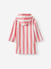 Cotton On Pink Kids Zip Thru Hooded Towel - Image 2 of 3