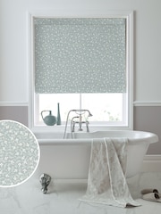 Laura Ashley Duck Egg Campion Made to Measure 100% Cotton Roman Blinds - Image 1 of 6