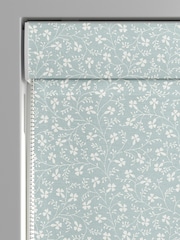 Laura Ashley Duck Egg Campion Made to Measure 100% Cotton Roman Blinds - Image 3 of 6