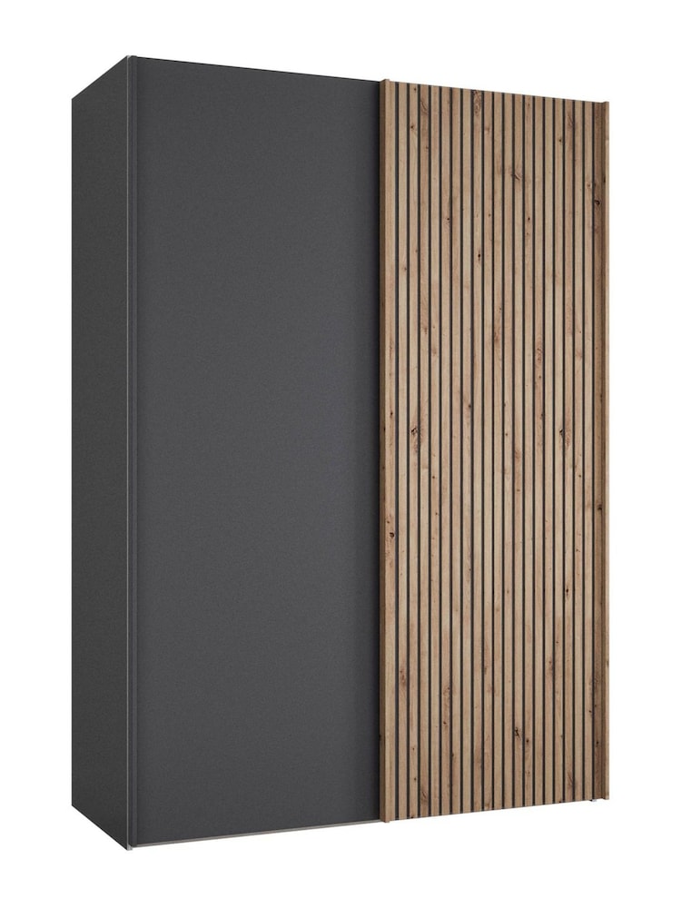Wiemann Graphite Daytona Matt Wardrobe - Image 2 of 4