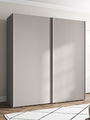 Wiemann Pebble grey Daytona Matt Wardrobe - Image 1 of 4