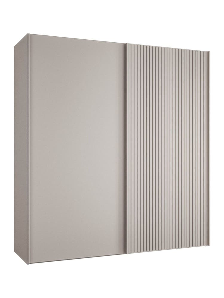Wiemann Pebble grey Daytona Matt Wardrobe - Image 2 of 4 Wiemann Pebble grey Daytona Matt Wardrobe - Image 2 of 4