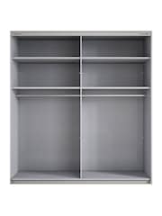 Wiemann Pebble grey Daytona Matt Wardrobe - Image 4 of 4