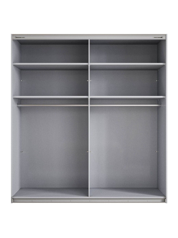 Wiemann Pebble grey Daytona Matt Wardrobe - Image 4 of 4 Wiemann Pebble grey Daytona Matt Wardrobe - Image 4 of 4