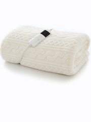 Deyongs Cream Alnwick Throw - Image 2 of 4