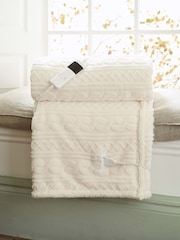Deyongs Cream Alnwick Throw - Image 3 of 4