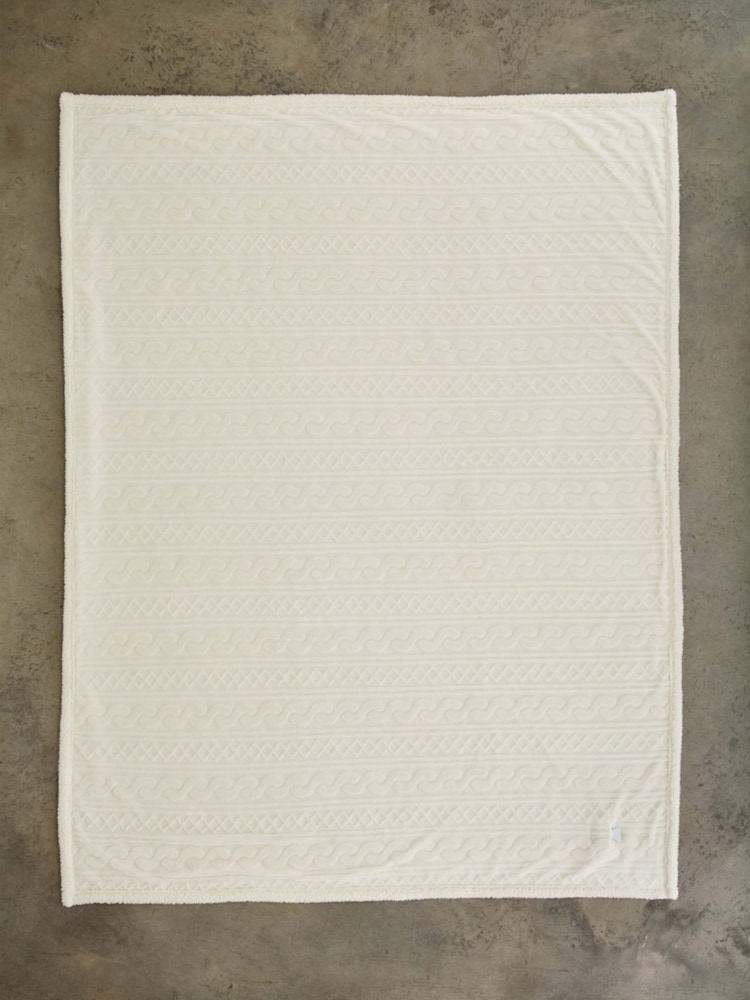 Deyongs Cream Alnwick Throw - Image 4 of 4 Deyongs Cream Alnwick Throw - Image 4 of 4