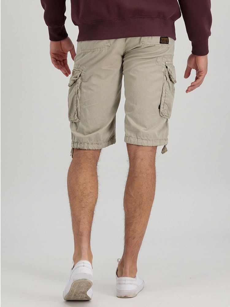 Alpha Industries 100% Cotton Bone Jet Shorts - Image 2 of 3 Alpha Industries 100% Cotton Bone Jet Shorts - Image 2 of 3