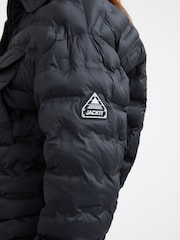JACK1T Black Apollo Shirt Jacket - Image 5 of 7