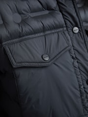 JACK1T Black Apollo Shirt Jacket - Image 6 of 7