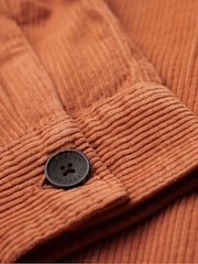 Superdry Brown Chunky Cord Overshirt - Image 5 of 6