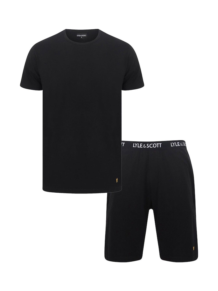 Черный - Lyle & Scott Комплект одежды для отдыха Charlie - Изображение 1 из 5 Черный - Lyle & Scott Комплект одежды для отдыха Charlie - Изображение 1 из 5
