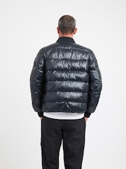JACK1T Black Vortex Bomber Jacket - Image 3 of 6
