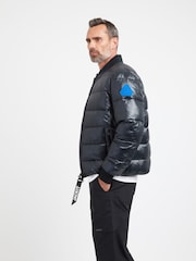 JACK1T Black Vortex Bomber Jacket - Image 4 of 6