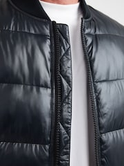 JACK1T Black Vortex Bomber Jacket - Image 6 of 6
