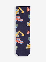 JoJo Maman Bébé Navy Blue Welly Socks - Image 1 of 3