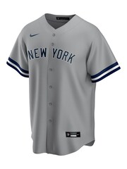 Nike Grey New York Yankees Official Replica Road Jersey Youth - Image 2 of 3