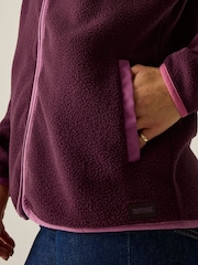 Regatta Pink Frankie Borg Full Zip Fleece - Image 5 of 9