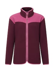 Regatta Pink Frankie Borg Full Zip Fleece - Image 6 of 9