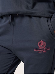 PixieGirl Petite Blue Equestrian Embroidered Joggers - Image 4 of 6