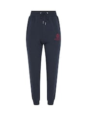 PixieGirl Petite Blue Equestrian Embroidered Joggers - Image 5 of 6