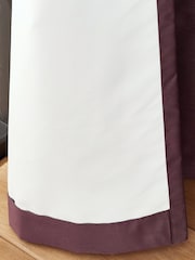 Catherine Lansfield Purple Faux Fur Soft and Cosy Draught Excluder Curtains - Image 5 of 5
