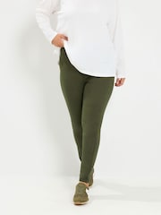 Жасыл - Yours Curve Grace Jeggings - 6суретінің 1 суреті