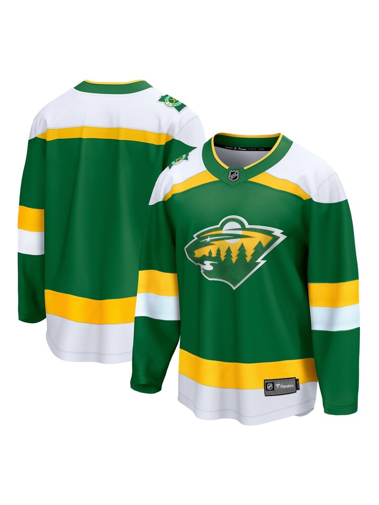 Fanatics Green NHL Minnesota Wild Replica Alternate Breakaway Jersey - Image 1 of 3