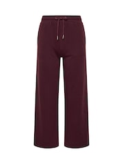 PixieGirl Petite Embroidered 22 Slogan Wide Leg Joggers - Imaginea 5 din 6