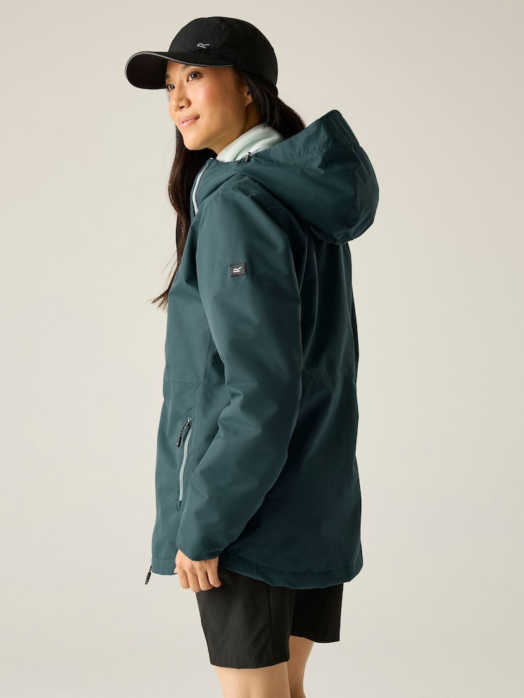 Regatta Green Hamara IV Waterproof Jacket - Image 2 of 9 Regatta Green Hamara IV Waterproof Jacket - Image 2 of 9