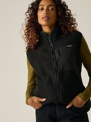 Regatta Black Frankie Borg Longline Fleece - Image 1 of 9