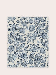 Laura Ashley Dark Seaspray Blue Adain Palace 10M Wallpaper - Image 2 of 4