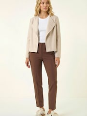 Roman Natural Waterfall Edge Jacket - Image 2 of 5