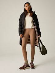Regatta Black Altro Thermal Longline Quilted Jacket - Image 5 of 10