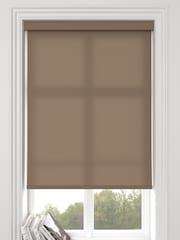 Praline Natural Asher Made To Measure Light Filtering Roller Blind - Image 1 of 5
